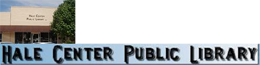 Hale Center Public Library Inc Logo